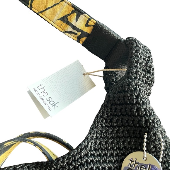 The Sak Oceana McClaren Recycled Black Tote w/detachable wristlet,NWT/Br… - Picture 5 of 11